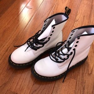 White Doc Marten - size 7
